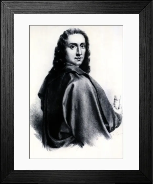 Framed Print : Giovanni Battista Pergolesi (1710-1736), Italian composer, engraving Framed Print : Giovanni Battista Pergolesi (1710-1736), Italian composer, engraving