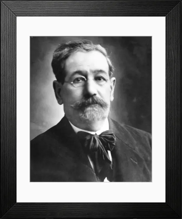 Framed Print : Jose Maria Alonso and Trelles, Spanish nationalized Uruguayan writer Framed Print : Jose Maria Alonso and Trelles, Spanish nationalized Uruguayan writer