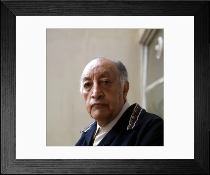 : Miguel Angel Asturias, Guatemalan writer (1899-1974), photo 1974 : Miguel Angel Asturias, Guatemalan writer (1899-1974), photo 1974