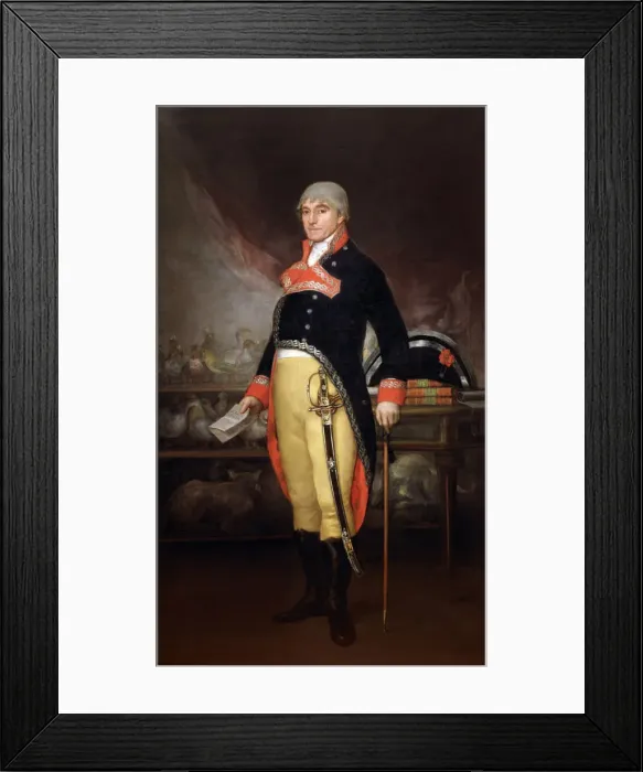 Framed Print : Felix de Azara (1742-1821), Spanish naval officer Framed Print : Felix de Azara (1742-1821), Spanish naval officer