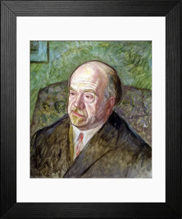 : Pio Baroja (1872-1956), Spanish writer, oil by Juan Echevarria : Pio Baroja (1872-1956), Spanish writer, oil by Juan Echevarria