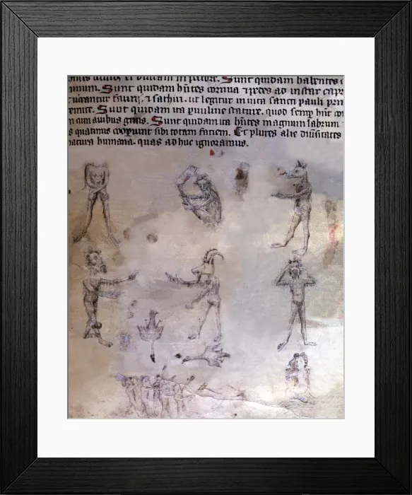 Framed Print : Llibre vermell (Red Book). Manuscript No Framed Print : Llibre vermell (Red Book). Manuscript No