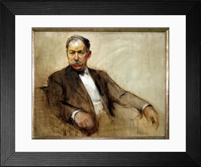 Framed Print : Mariano Benlliure (1826-1947), Spanish sculptor, portrait by Joaquin Sorolla Framed Print : Mariano Benlliure (1826-1947), Spanish sculptor, portrait by Joaquin Sorolla