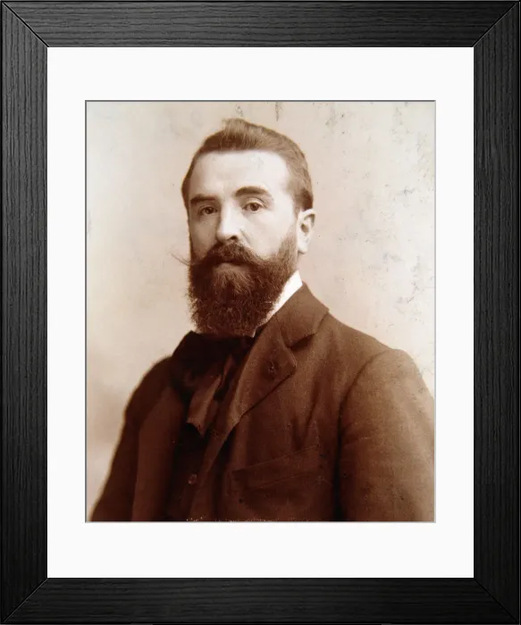 Framed Print : Miguel Blay, Spanish writer (1866-1936) Framed Print : Miguel Blay, Spanish writer (1866-1936)