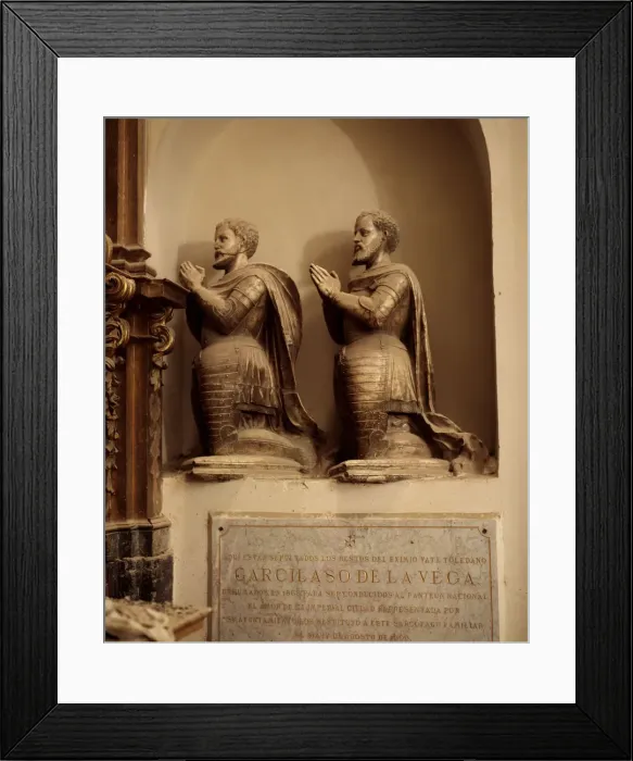 Framed Print : Sepulchre of poet Garcilaso de la Vega (1501-1536) in the chapel of the University of Toledo Framed Print : Sepulchre of poet Garcilaso de la Vega (1501-1536) in the chapel of the University of Toledo