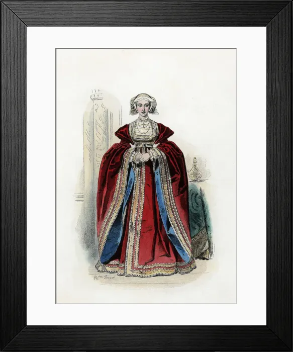 Framed Print : Anne of Cleves (1515-1557), fourth wife of Henry VIII, King of England Framed Print : Anne of Cleves (1515-1557), fourth wife of Henry VIII, King of England