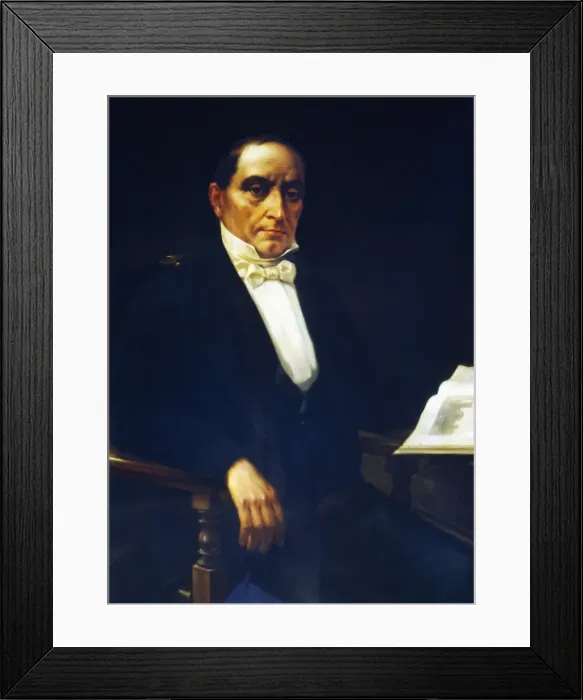 Framed Print : Miquel Biada i Bunol (1789-1848), promoter of the first train Barcelona-Mataró Framed Print : Miquel Biada i Bunol (1789-1848), promoter of the first train Barcelona-Mataró