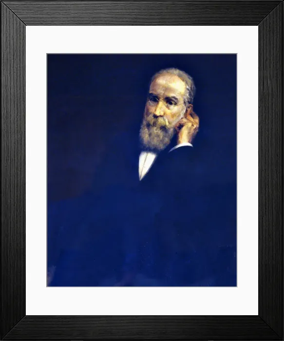 Framed Print : Francesc Pi i Maragall (1824-1901), Spanish politician, federal Republican, he was Framed Print : Francesc Pi i Maragall (1824-1901), Spanish politician, federal Republican, he was