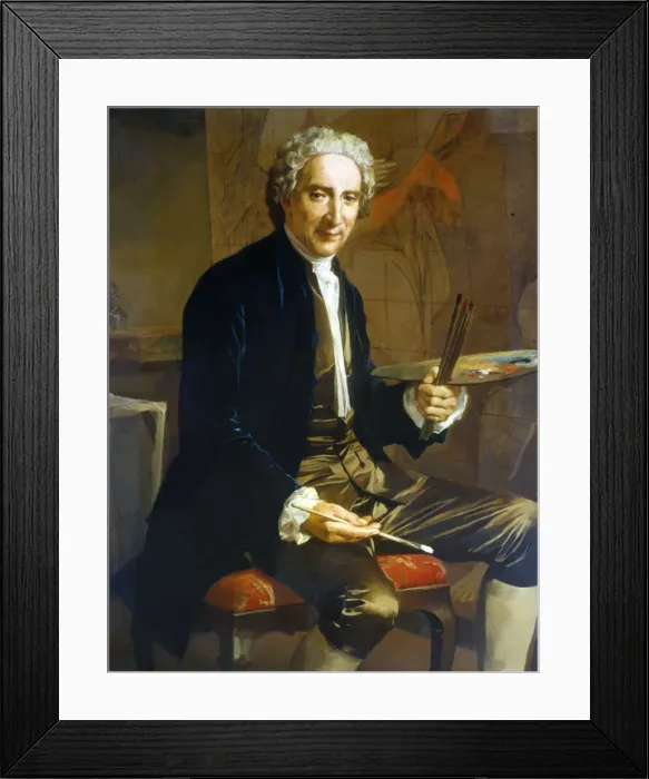 Framed Print : Antoni Viladomat i Manalt (1678-1755), Catalan painter Framed Print : Antoni Viladomat i Manalt (1678-1755), Catalan painter