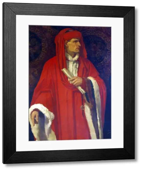 Framed Print : Joan Fiveller (d. 1427), Catalan politician Framed Print : Joan Fiveller (d. 1427), Catalan politician