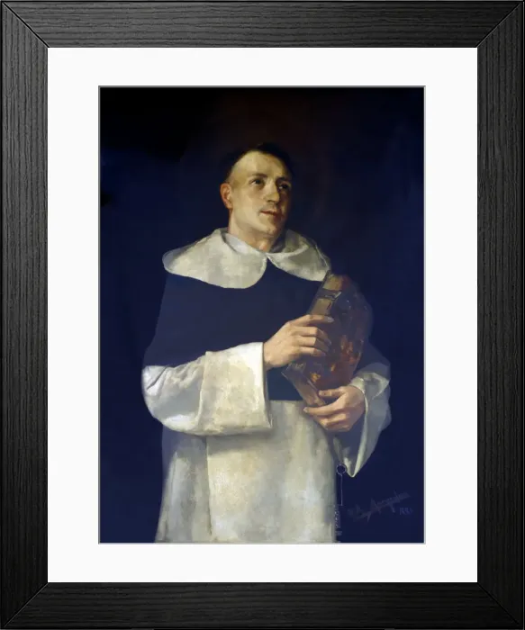 Framed Print : Raimundo de Penyafort, Saint (1176-1275) Framed Print : Raimundo de Penyafort, Saint (1176-1275)