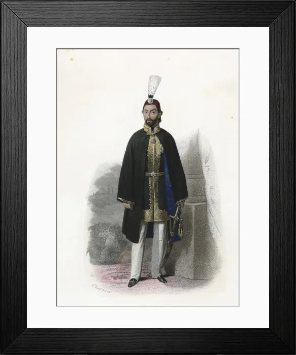 Framed Print : Abdülmecit, in Arabic Abd al-Majid (1823-1861) Framed Print : Abdülmecit, in Arabic Abd al-Majid (1823-1861)