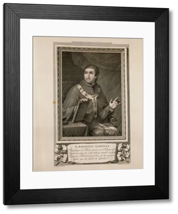 Framed Print : Rodrigo Ximenez de Rada (1180? -1247), Ecclesiastical, historian and Castilian politician Framed Print : Rodrigo Ximenez de Rada (1180? -1247), Ecclesiastical, historian and Castilian politician