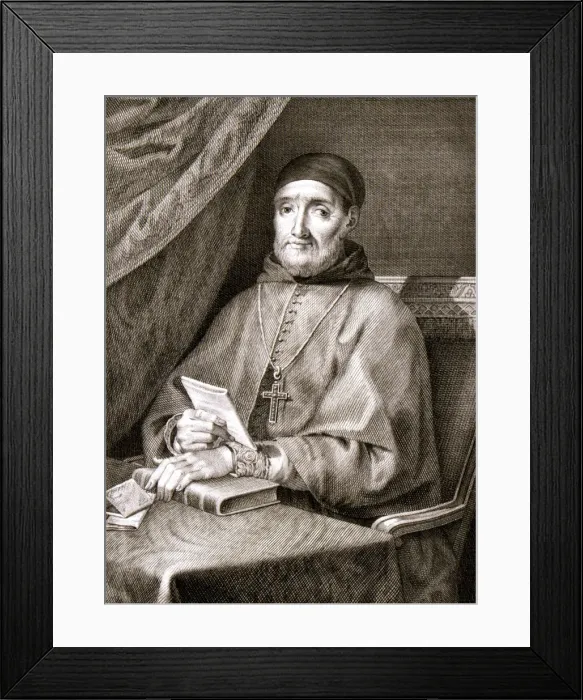 Framed Print : Bartolome de Carranza (1503-1576), Spanish ecclesiastic, recorded in the collection Framed Print : Bartolome de Carranza (1503-1576), Spanish ecclesiastic, recorded in the collection
