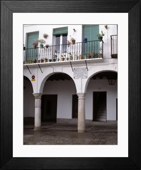 Framed Print : Tombstone recalling the place where the famous Painter Francisco de Zurbaran (1598-1664) Framed Print : Tombstone recalling the place where the famous Painter Francisco de Zurbaran (1598-1664)