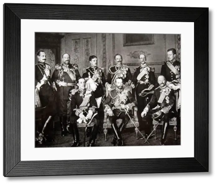 Framed Print : King Alfonso XIII of Spain (1886-1941) at the Palace of Bukinghan by reason of Framed Print : King Alfonso XIII of Spain (1886-1941) at the Palace of Bukinghan by reason of