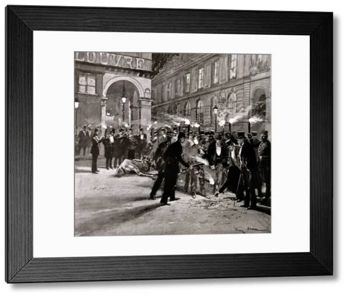 Framed Print : Attack against King Alfonso XIII of Spain Framed Print : Attack against King Alfonso XIII of Spain