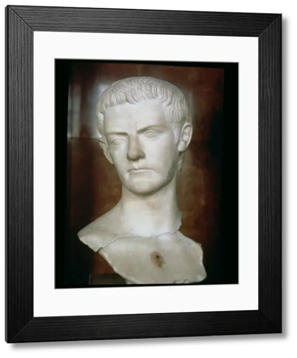Framed Print : Caligula (Gaius Caesar Augustus Germanicus) (12-41), Roman emperor (37-41) Framed Print : Caligula (Gaius Caesar Augustus Germanicus) (12-41), Roman emperor (37-41)