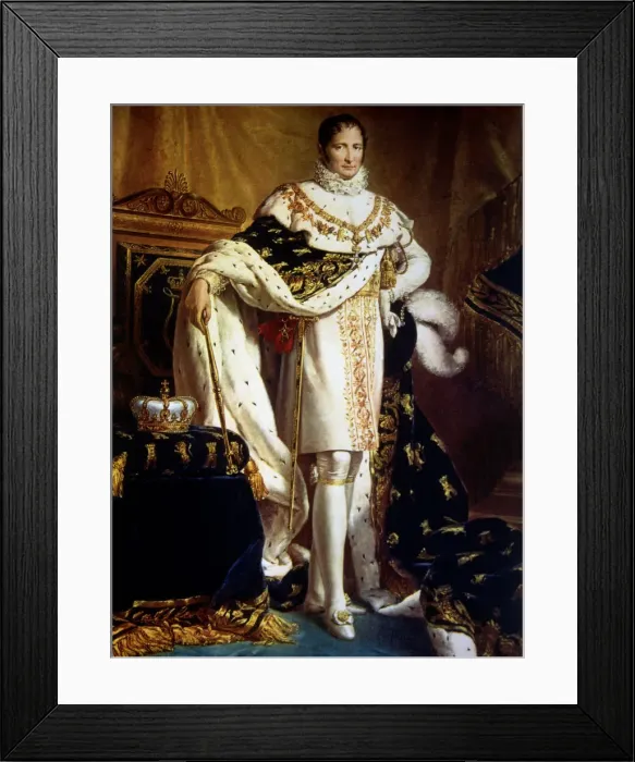 Framed Print : Joseph Bonaparte I (1768-1844), King of Spain Framed Print : Joseph Bonaparte I (1768-1844), King of Spain