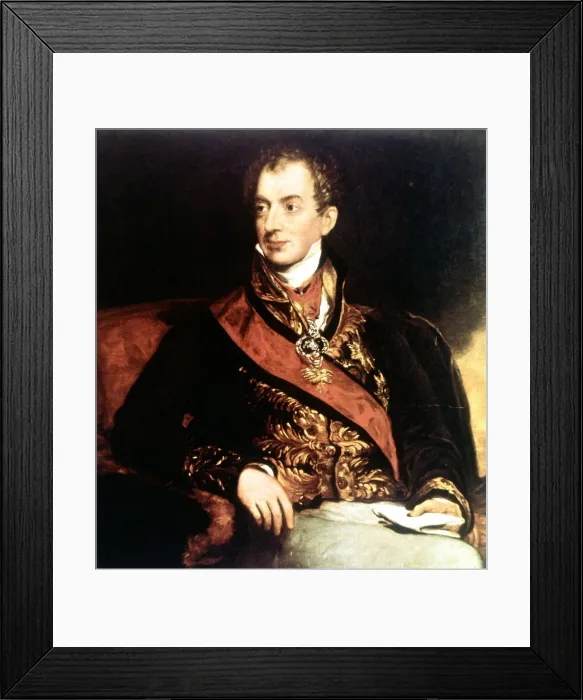Framed Print : Clement Metternich (1773-1858), Minister of Austria Framed Print : Clement Metternich (1773-1858), Minister of Austria