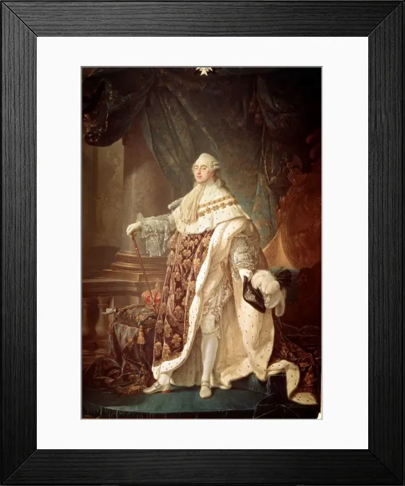 Framed Print : Louis XVI (1754 -1793), King of France Framed Print : Louis XVI (1754 -1793), King of France