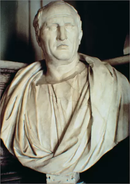 Mark Tullius Cicero (106-43. C), orator, writer, politician and philosopher Roman