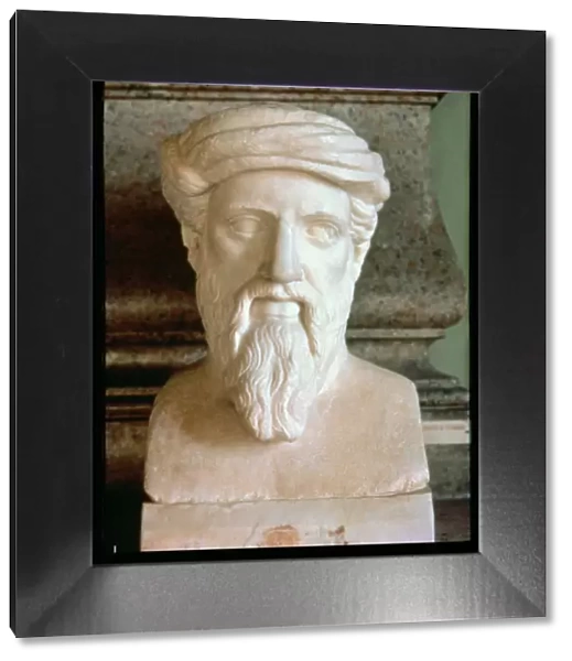 Pythagoras (580-500 BC), Greek philosopher and mathematician