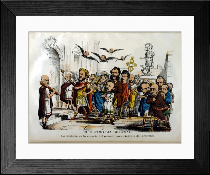 Framed Print : Juan Prim i Prats (1814 - 1870), Spanish general, politician and president, political Framed Print : Juan Prim i Prats (1814 - 1870), Spanish general, politician and president, political