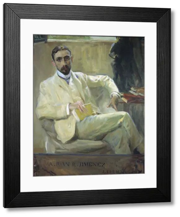 Framed Print : Juan Ramon Jimenez (1881-1958), Spanish poet, Nobel Prize for Literature 1956 Framed Print : Juan Ramon Jimenez (1881-1958), Spanish poet, Nobel Prize for Literature 1956