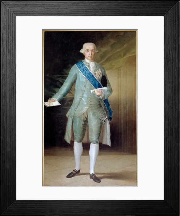 Framed Print : Jose Monino Earl of Floridablanca (1728-1808), Spanish statesman Framed Print : Jose Monino Earl of Floridablanca (1728-1808), Spanish statesman