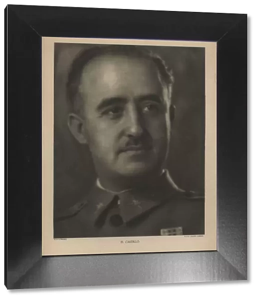 Spain. Civil War (1936-1939). Military of the National Army. Francisco Franco Bahamonde