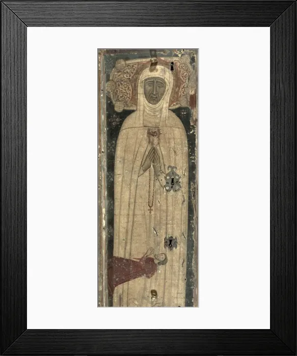 Framed Print : Santa Maria de Cervello (1230 - 1290), religious mercedaria also called Maria del Socorro Framed Print : Santa Maria de Cervello (1230 - 1290), religious mercedaria also called Maria del Socorro