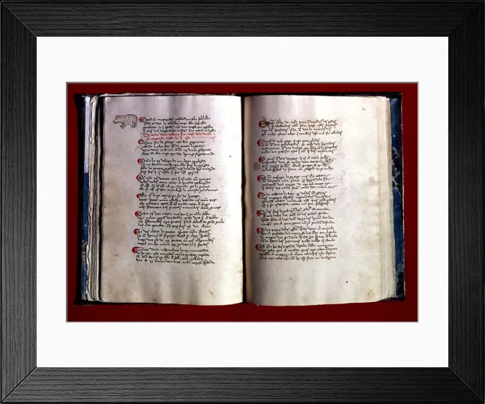 Framed Print : El Libro del Buen Amor (The Book of Good Love), work by Archpriest of Hita Framed Print : El Libro del Buen Amor (The Book of Good Love), work by Archpriest of Hita