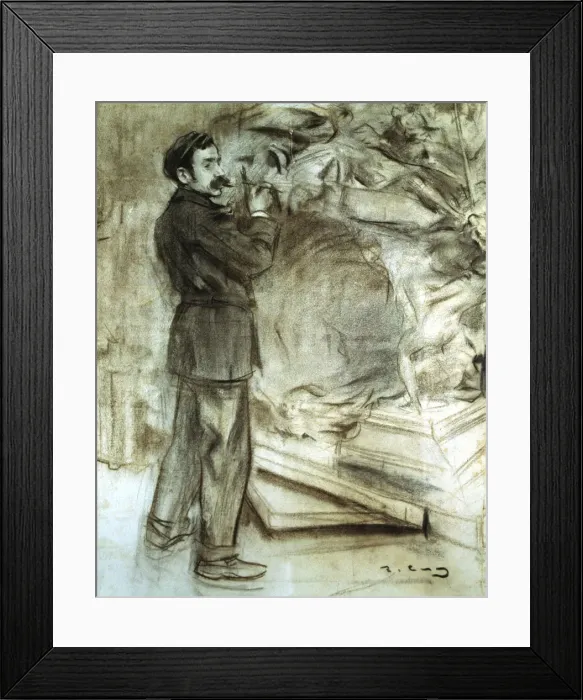 Framed Print : Portrait of Mariano Benlliure, Spanish sculptor known for his public Sculptures Framed Print : Portrait of Mariano Benlliure, Spanish sculptor known for his public Sculptures