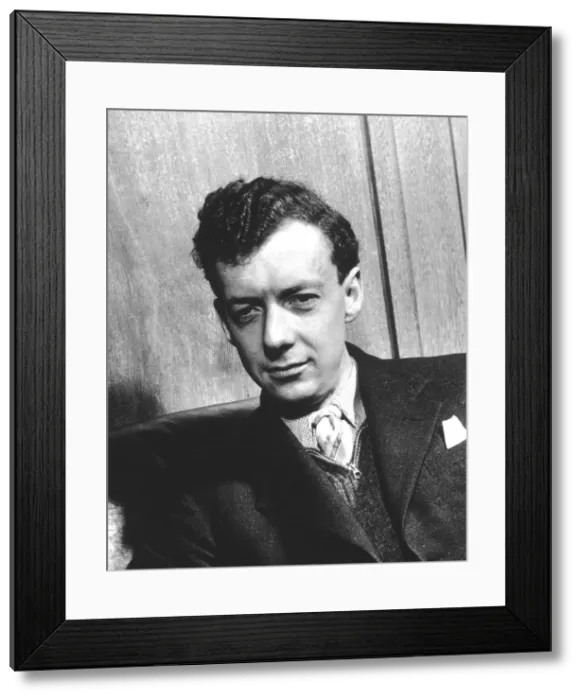 Framed Print : Benjamin Britten (1913-1976), English composer Framed Print : Benjamin Britten (1913-1976), English composer