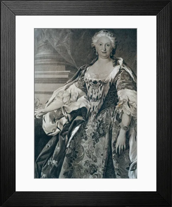 Framed Print : Isabella Farnese (1692-1766), Queen of Spain, second wife of Philip V Framed Print : Isabella Farnese (1692-1766), Queen of Spain, second wife of Philip V