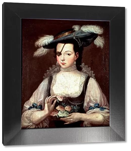 Ana Mendoza y de la Cerda called Princess of Eboli (1540-1591), oil painting, collection