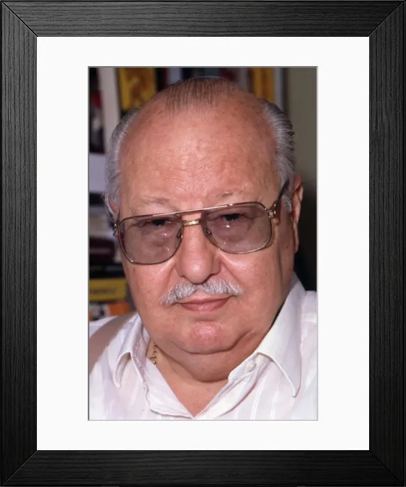 Framed Print : Jaime Campmany (1925-2005) Spanish writer, portrait in 1997