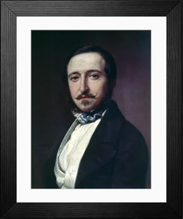 Framed Print : Ramon de Campoamor (1817-1901), Spanish poet Framed Print : Ramon de Campoamor (1817-1901), Spanish poet