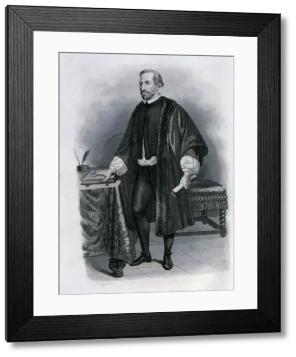 Framed Print : Claris, Pau. (1585-1641), Ecclesiastical and Catalan politician, president of Framed Print : Claris, Pau. (1585-1641), Ecclesiastical and Catalan politician, president of