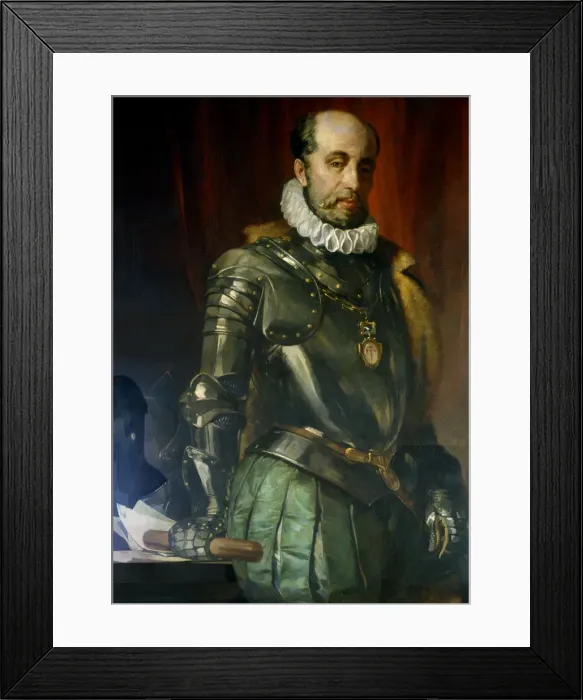 Framed Print : Lluis de Requesens i de Zuniga (1528-1576), Catalan political and military Framed Print : Lluis de Requesens i de Zuniga (1528-1576), Catalan political and military