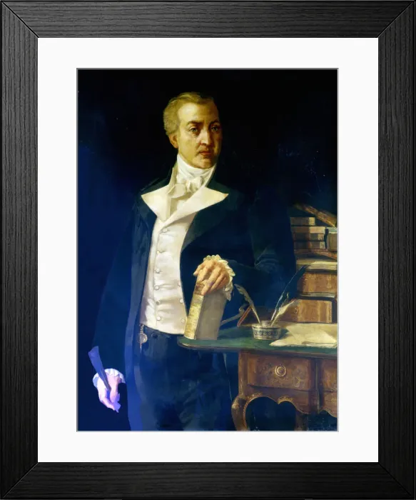 Framed Print : Antoni de Capmany (1742-1813), Catalan historian, philologist and politician Framed Print : Antoni de Capmany (1742-1813), Catalan historian, philologist and politician