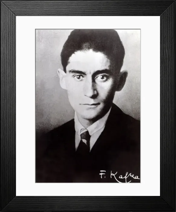 Framed Print : Franz Kafka (1883-1924), Czech novelist Framed Print : Franz Kafka (1883-1924), Czech novelist