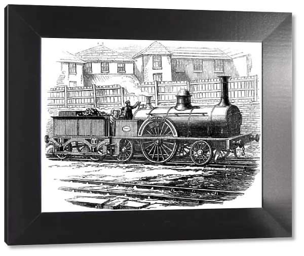 M Connells British locomotive machine, presented at the Exposition Universelle in Paris, June 1855