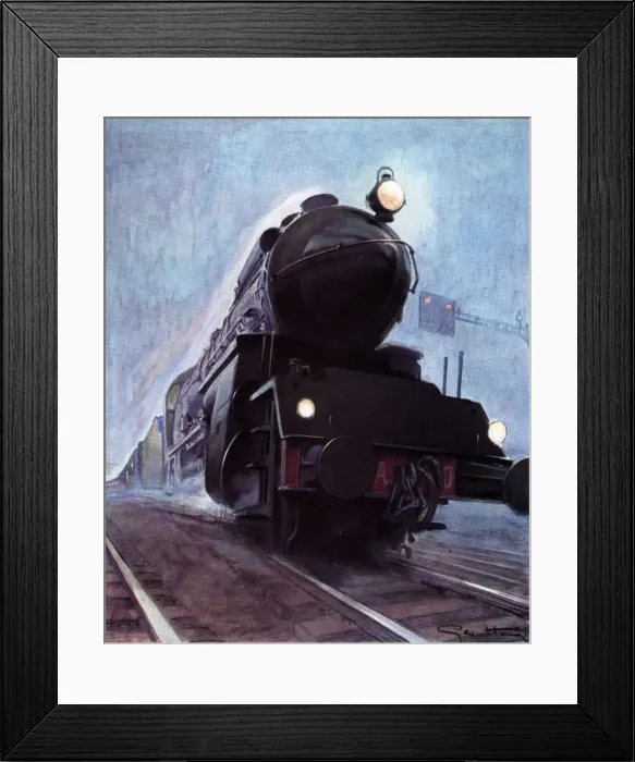 Framed Print : Locomotive Mountain PLM on his journey from Paris to Ventimiglia on the French Riviera Framed Print : Locomotive Mountain PLM on his journey from Paris to Ventimiglia on the French Riviera