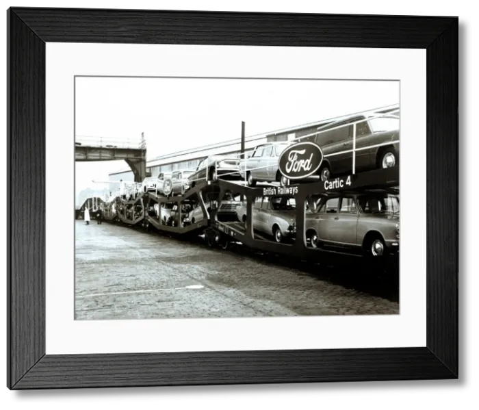 Framed Print : Group of engineers, engine drivers and members of the Company, with the train engine Framed Print : Group of engineers, engine drivers and members of the Company, with the train engine