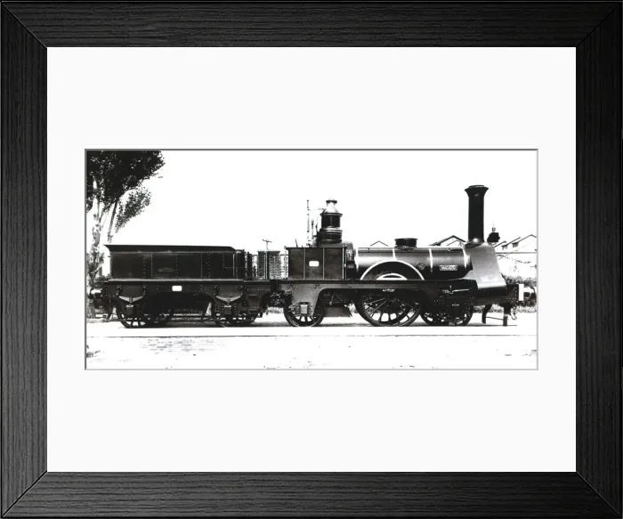 Framed Print : Replica of the locomotive Mataro, in the centennial of the first trip by train Framed Print : Replica of the locomotive Mataro, in the centennial of the first trip by train