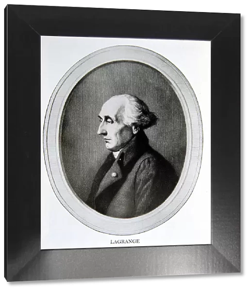 Joseph Louis Lagrange (1736-1813), French mathematician