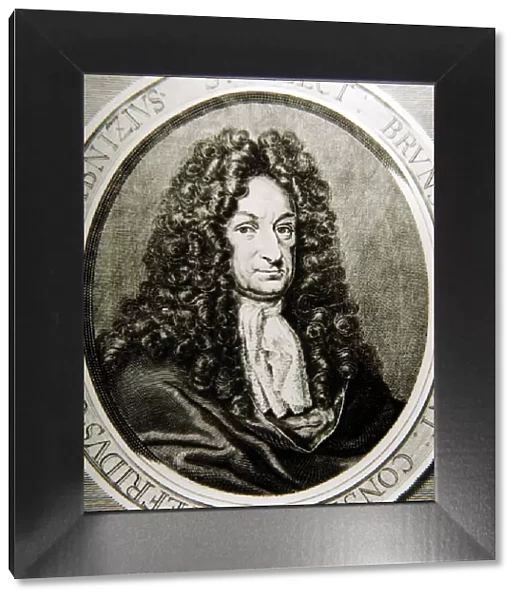 Gottfried Wilhem Leibniz (1646-1716), German philosopher and mathematician