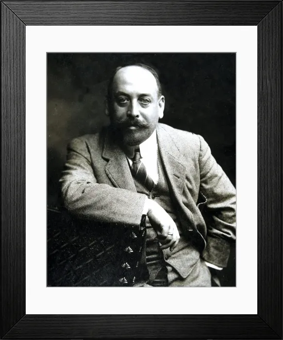 Framed Print : Manuel Linares Rivas (1867-1938), Spanish playwright Framed Print : Manuel Linares Rivas (1867-1938), Spanish playwright